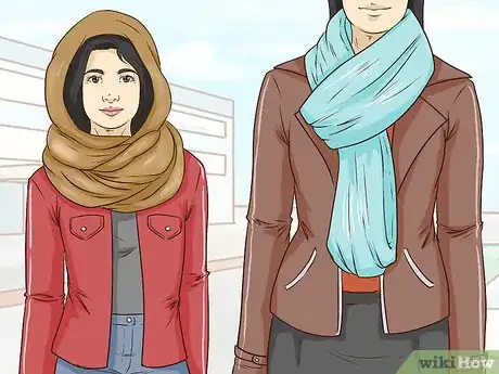 Image titled Wear a Scarf with a Jacket Step 4