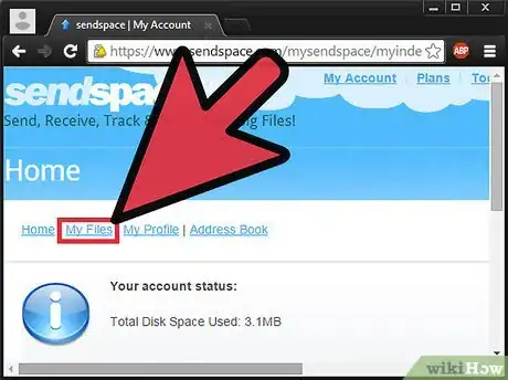 Image titled Download Files from Sendspace Step 4