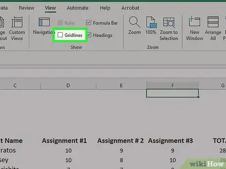 Image titled Get Rid of Dotted Lines in Excel Step 12