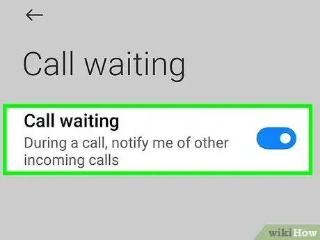 Image titled Activate Call Waiting on Android Step 7