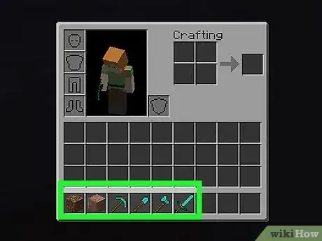 Image titled Get Yourself Out of a Hole in Minecraft Step 4