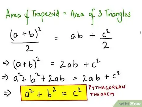 Image titled Do Garfield's Proof of the Pythagorean Theorem Step 8