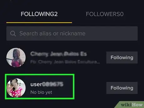 Image titled Block Users on TikTok Step 1