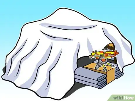 Image titled Make a Cool 10 Minute Nerf Fort Step 4