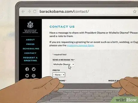 Image titled Contact Barack Obama Step 1