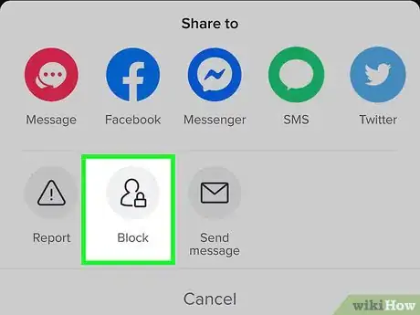 Image titled Block Users on TikTok Step 3