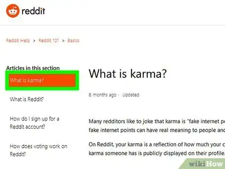 Image titled Gain Karma on Reddit Step 1