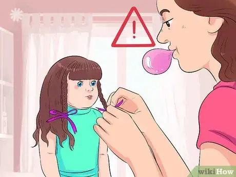 Image titled Wash an American Girl Doll's Hair Step 20