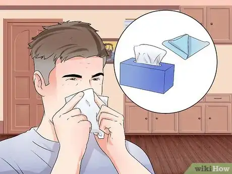 Image titled Sneeze Quietly Step 1