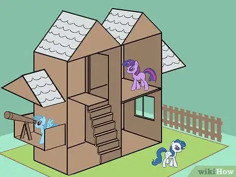 Image titled Make a My Little Pony House for Twilight Sparkle Step 11