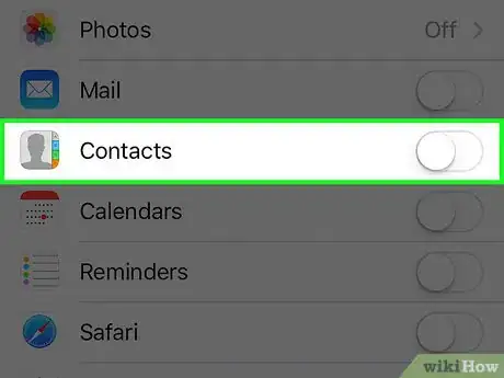 Image titled Stop Syncing iPhone Contacts to iCloud Step 4
