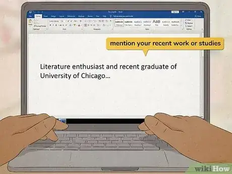 Image titled Write a Personal Profile Outline Step 3