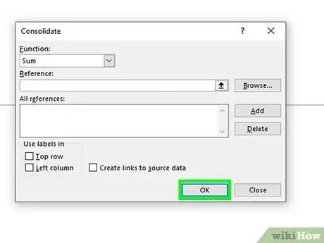 Image titled Consolidate in Excel Step 13