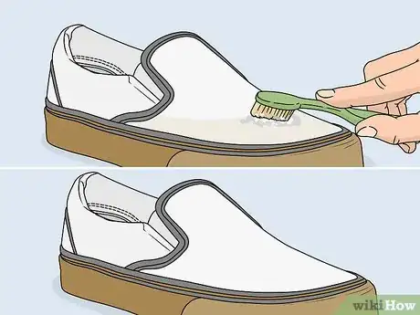 Image titled Remove Yellow Bleach Stains from White Shoes Step 5