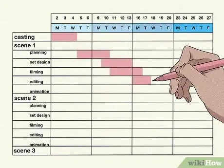 Image titled Create a Gantt Chart Step 6