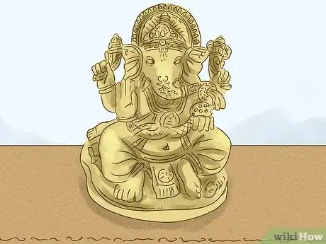 Image titled Pray to the Hindu God Ganesh Step 1