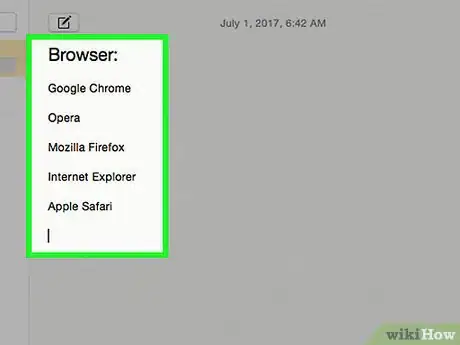 Image titled Find Your Browser Type and