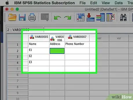Image titled Enter Data in SPSS Step 4