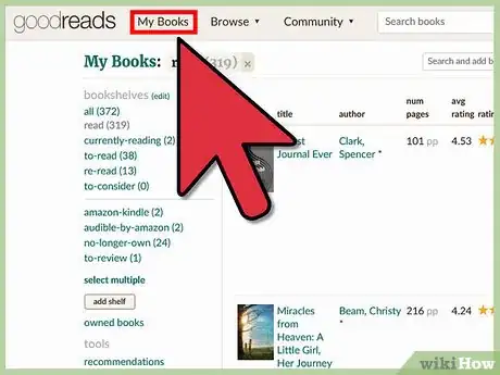 Image titled Add a Purchased Book from Amazon to Goodreads with the Add Amazon Book Purchases Feature of Goodreads Step 2
