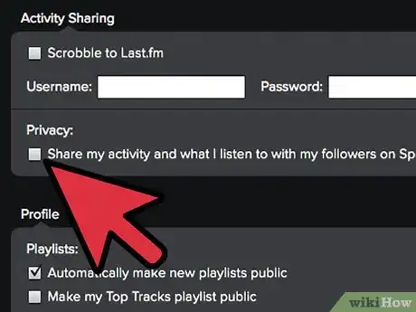 Image titled Change Privacy Settings on Spotify Step 1