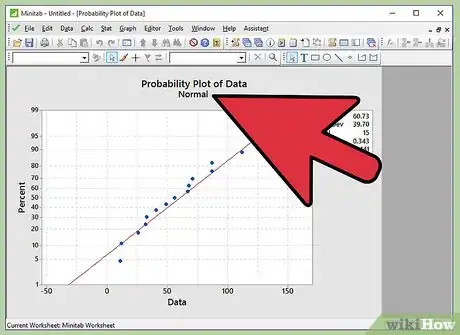 Image titled Perform a Normality Test on Minitab Step 10