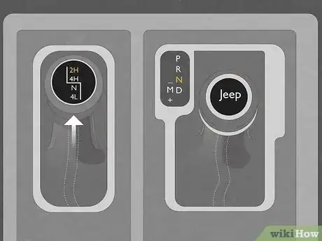 Image titled Put Jeep in 4 Wheel Drive Step 9