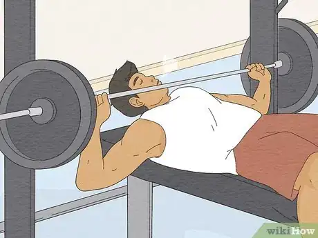 Image titled Breathe Correctly While Bench Pressing Step 3