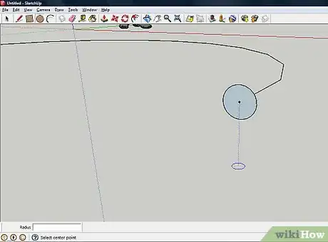 Image titled Create a Pipe in SketchUp With the Follow Me Tool Step 3