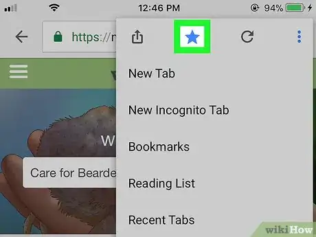 Image titled Save Bookmarks in Chrome on iPhone or iPad Step 6