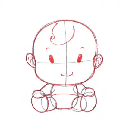 Image titled Draw a Baby Step 14