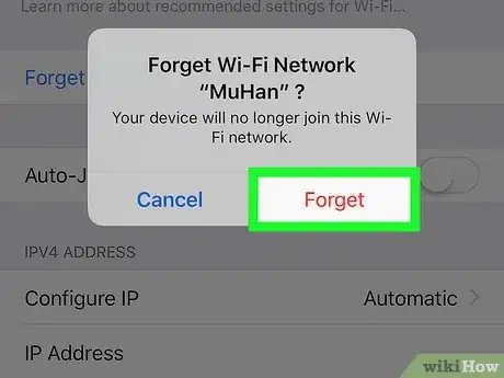Image titled Block a WiFi Network on iPhone or iPad Step 6