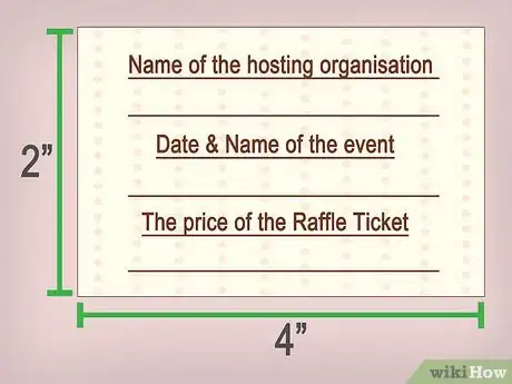 Image titled Make Raffle Tickets Step 3