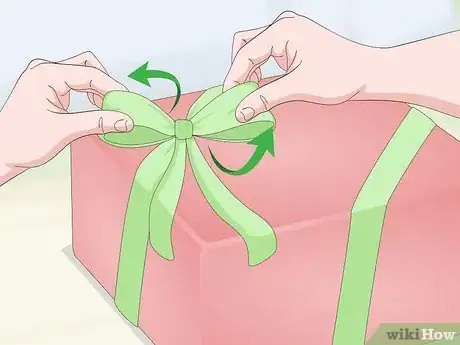 Image titled Tie a Ribbon Around a Box Step 14