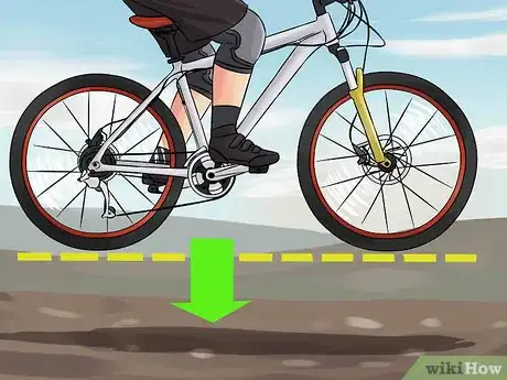 Image titled Jump a Mountain Bike Step 9