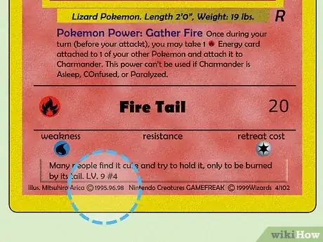 Image titled Tell if a Pokemon Card Is First Edition Step 5