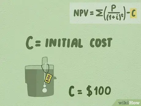 Image titled Calculate NPV Step 1