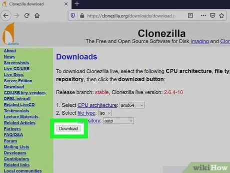 Image titled Use Clonezilla Step 1