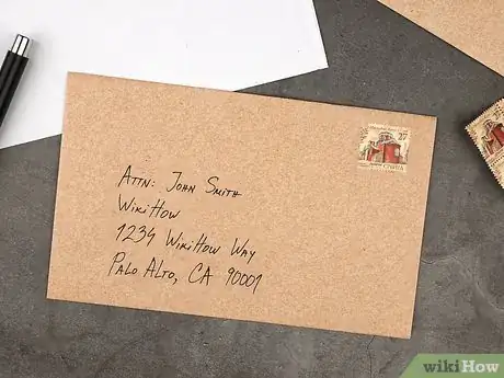Image titled Address Envelopes With Attn Step 5