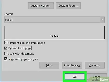 Image titled Add a Footer in Excel Step 11
