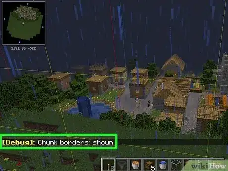 Image titled See Chunk Borders in Minecraft Step 3