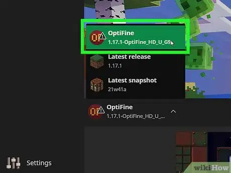 Image titled Install the OptiFine Mod for Minecraft Step 9