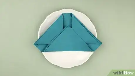 Image titled Fold a Napkin Like a Boat Step 16