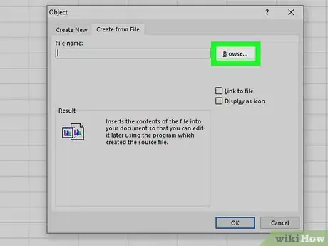 Image titled Embed Documents in Excel Step 6