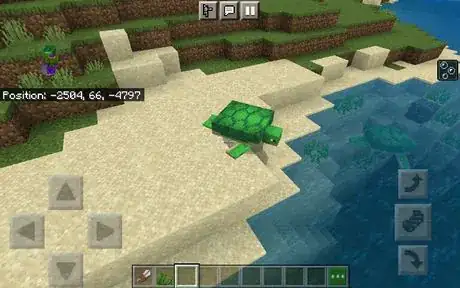 Image titled Turtles by the Beach (Minecraft)