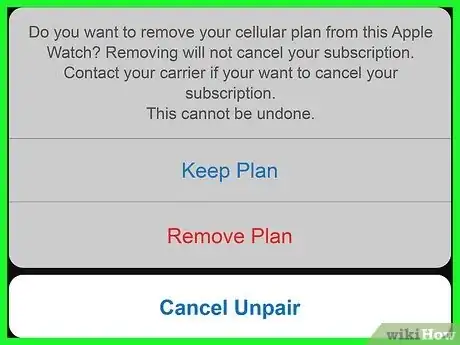 Image titled Unpair Apple Watch Step 7
