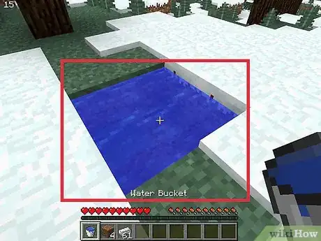 Image titled Control the Water Level in Minecraft Step 14