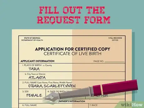 Image titled Obtain a Copy of Your Birth Certificate in Georgia Step 12