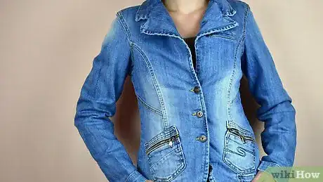 Image titled Make a Jean Jacket Look Worn Step 5