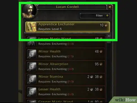 Image titled Disenchant Items in World of Warcraft Step 2