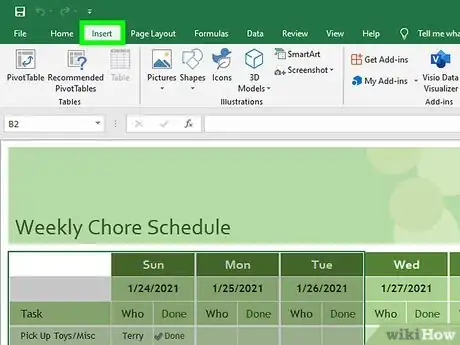 Image titled Add a Best Fit Line in Excel Step 2